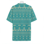 Vintage Hippie Van Pattern Print Hawaiian Shirt