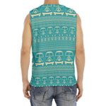Vintage Hippie Van Pattern Print Men's Fitness Tank Top
