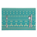 Vintage Hippie Van Pattern Print Placemat