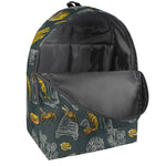Vintage Honey Bee Print Backpack