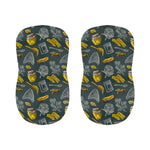 Vintage Honey Bee Print Bar Stool Covers