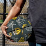 Vintage Honey Bee Print Basketball