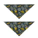 Vintage Honey Bee Print Dog Bandana