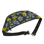Vintage Honey Bee Print Fanny Pack