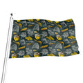Vintage Honey Bee Print Flag