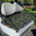 Vintage Honey Bee Print Golf Cart Seat Cover