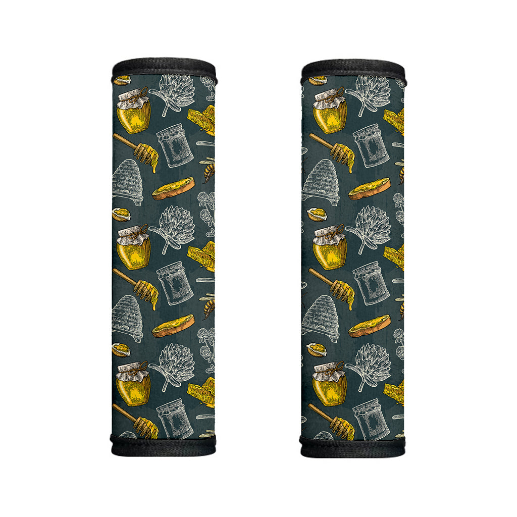 Vintage Honey Bee Print Handle Covers