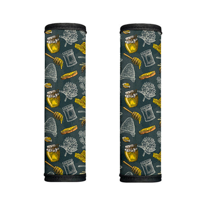 Vintage Honey Bee Print Handle Covers