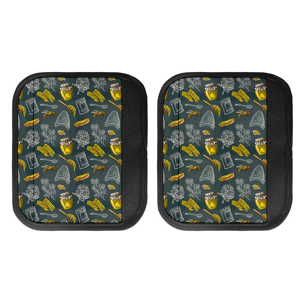 Vintage Honey Bee Print Handle Covers