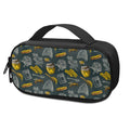 Vintage Honey Bee Print Portable Cooler Travel Case