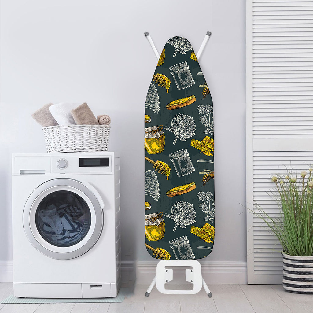 Vintage Honey Bee Print Ironing Board Cover