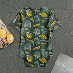 Vintage Honey Bee Print Men's Bodysuit