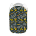Vintage Honey Bee Print Mesh Laundry Hamper