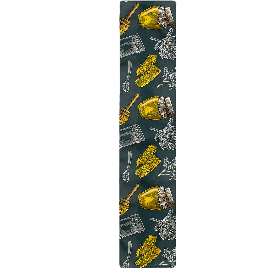 Vintage Honey Bee Print Table Runner