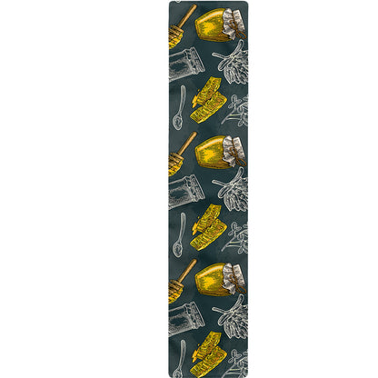 Vintage Honey Bee Print Table Runner