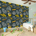 Vintage Honey Bee Print Wall Sticker