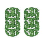 Vintage Hop Cone Pattern Print Bar Stool Covers
