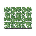 Vintage Hop Cone Pattern Print Bifold Wallet