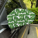 Vintage Hop Cone Pattern Print Car Side Mirror Covers