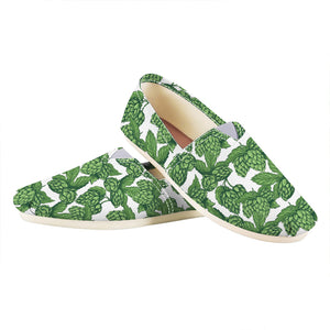 Vintage Hop Cone Pattern Print Casual Shoes