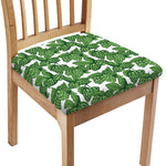 Vintage Hop Cone Pattern Print Chair Cushion Cover