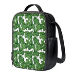 Vintage Hop Cone Pattern Print Crossbody Lunch Bag