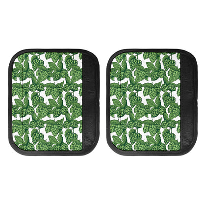 Vintage Hop Cone Pattern Print Handle Covers