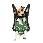 Vintage Hop Cone Pattern Print Pet Carrier Backpack