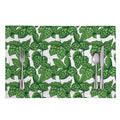 Vintage Hop Cone Pattern Print Placemat