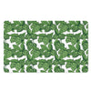 Vintage Hop Cone Pattern Print Polyester Doormat