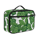 Vintage Hop Cone Pattern Print Portable Lunch Bag