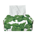 Vintage Hop Cone Pattern Print Rectangle Tissue Box Cover