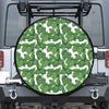 Vintage Hop Cone Pattern Print Tire Cover