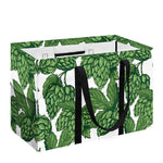 Vintage Hop Cone Pattern Print Utility Tote Bag
