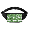 Vintage Hop Cone Pattern Print Waist Bag