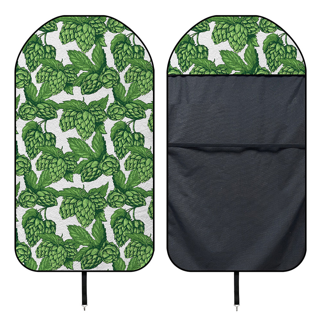 Vintage Hop Cone Pattern Print Waterproof Car Seat Cover