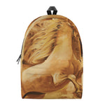 Vintage Horse Painting Print Backpack