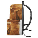 Vintage Horse Painting Print Backpack