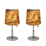 Vintage Horse Painting Print Bar Stool Covers