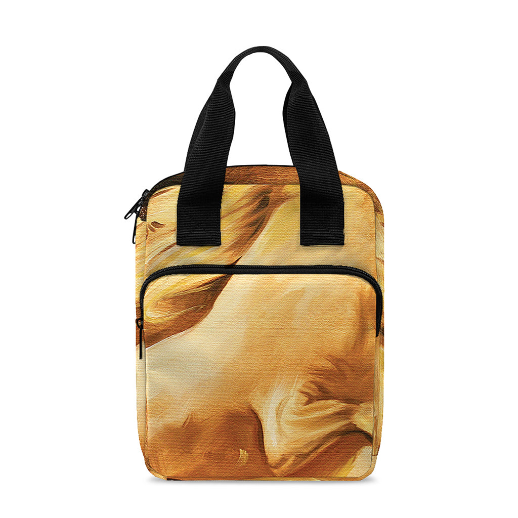 Vintage Horse Painting Print Bible Tote Bag
