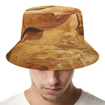 Vintage Horse Painting Print Bucket Hat
