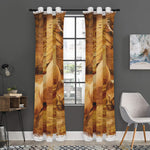 Vintage Horse Painting Print Curtain