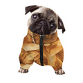 Vintage Horse Painting Print Dog Zip Up Jacket
