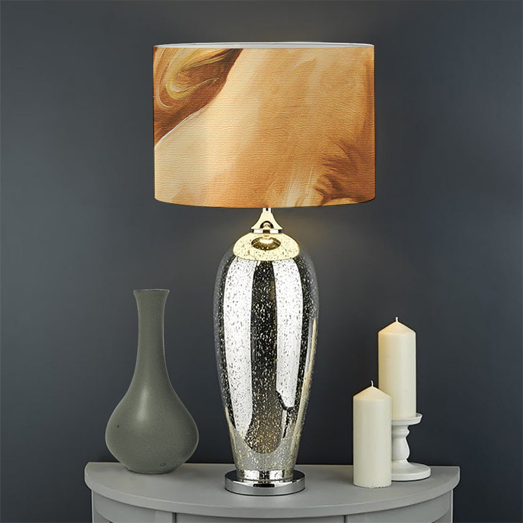 Vintage Horse Painting Print Drum Lamp Shade