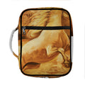 Vintage Horse Painting Print Front Pocket Bible Bag