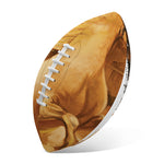 Vintage Horse Painting Print Rugby Ball