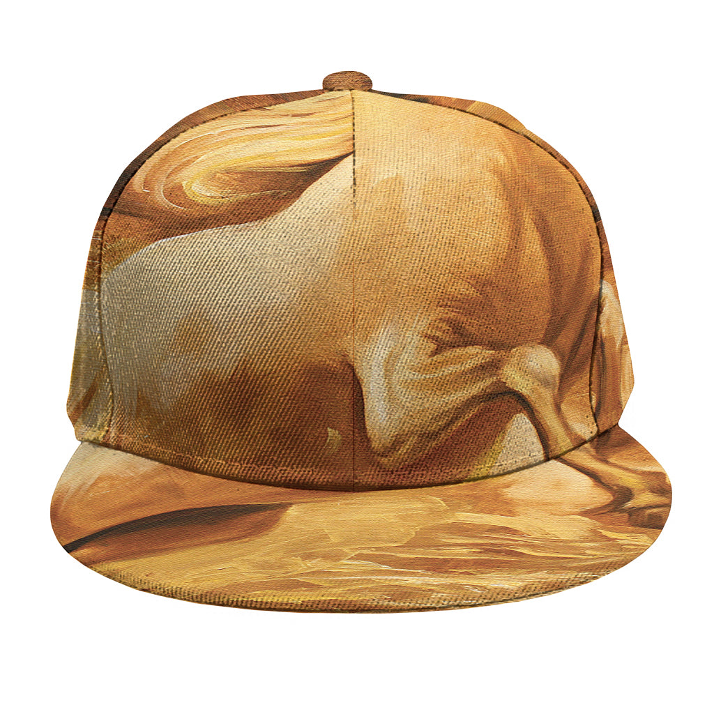 Vintage Horse Painting Print Snapback Cap