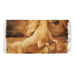 Vintage Horse Painting Print Towel
