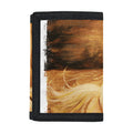 Vintage Horse Painting Print Trifold Wallet