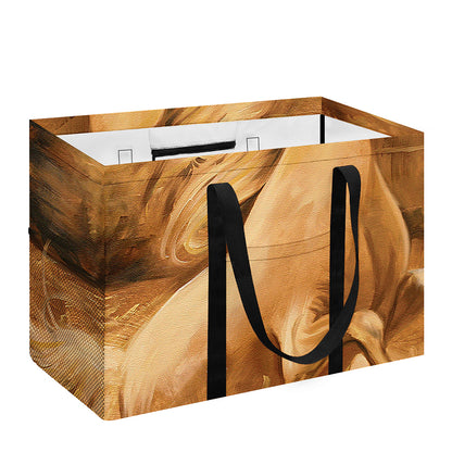 Vintage Horse Painting Print Utility Tote Bag